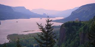 soft sunset Vista House